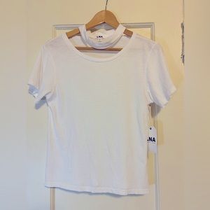 NLA white tshirt